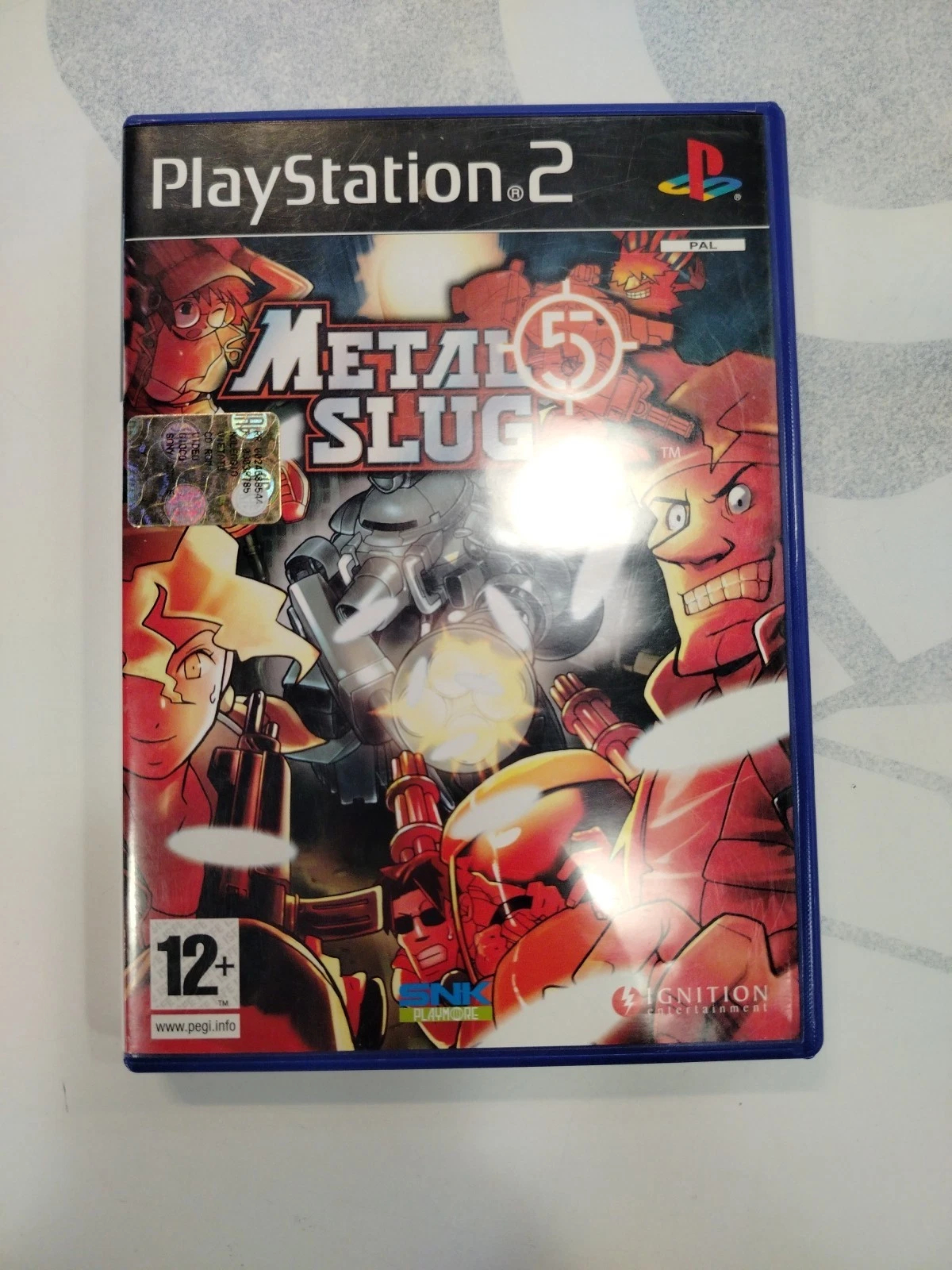 Metal Slug 5 Playstation 2 PS2 Sony ITA Buone Condizioni Senza Manuale